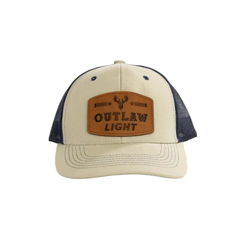 Blue Collar Crew Leather Patch Trucker Hat