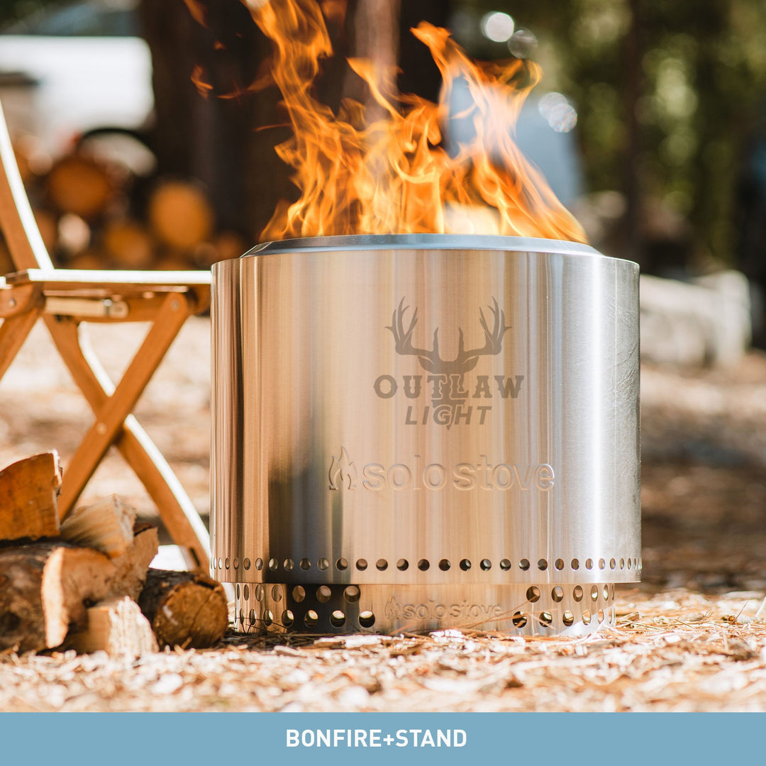 Outlaw Light Solo Stove Bonfire + Stand