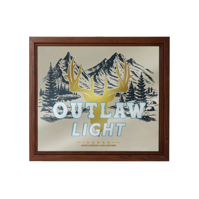 Outlaw Light Bar Mirror