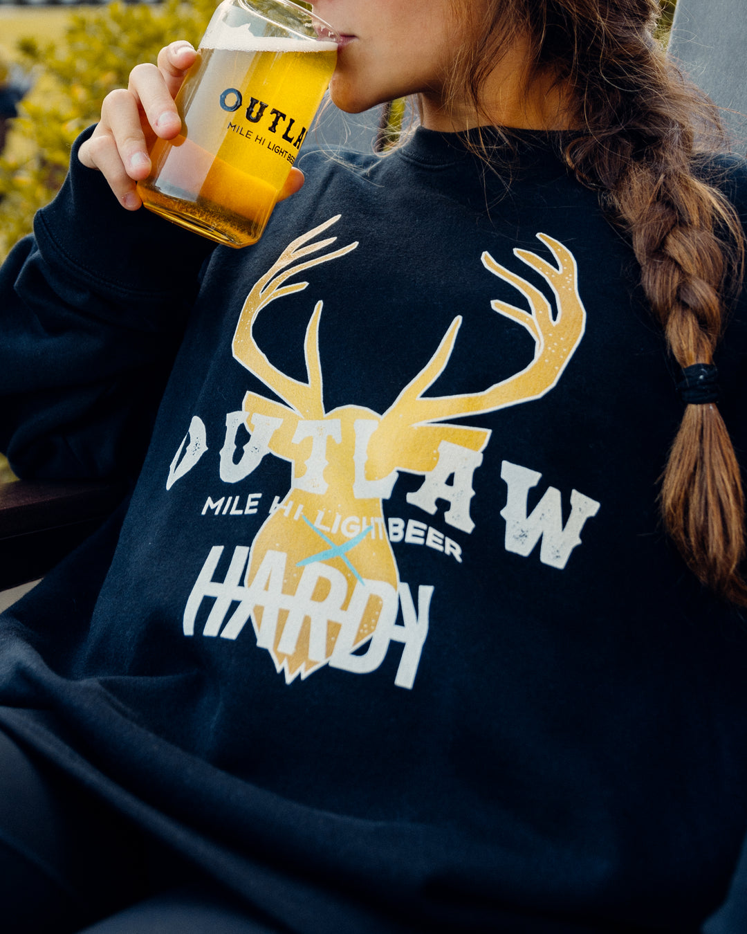 Outlaw x HARDY Buck Crewneck Sweatshirt