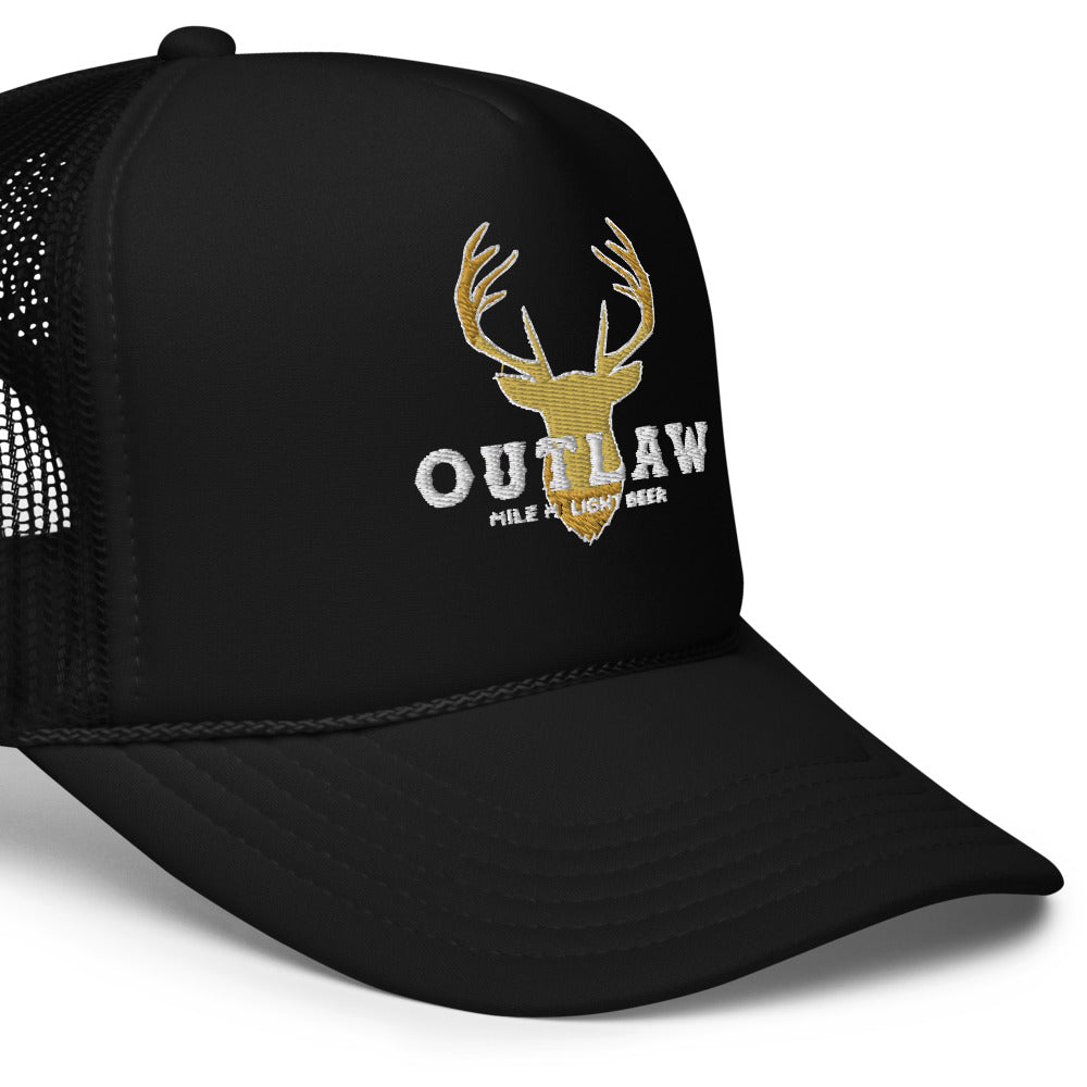 Outlaw x HARDY Black Trucker