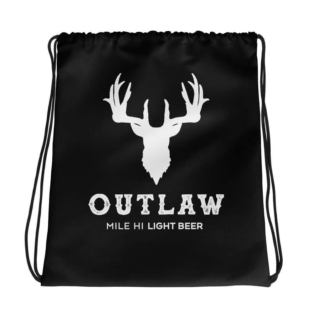 Outlaw Black Drawstring Bag – Outlaw Beer Merch