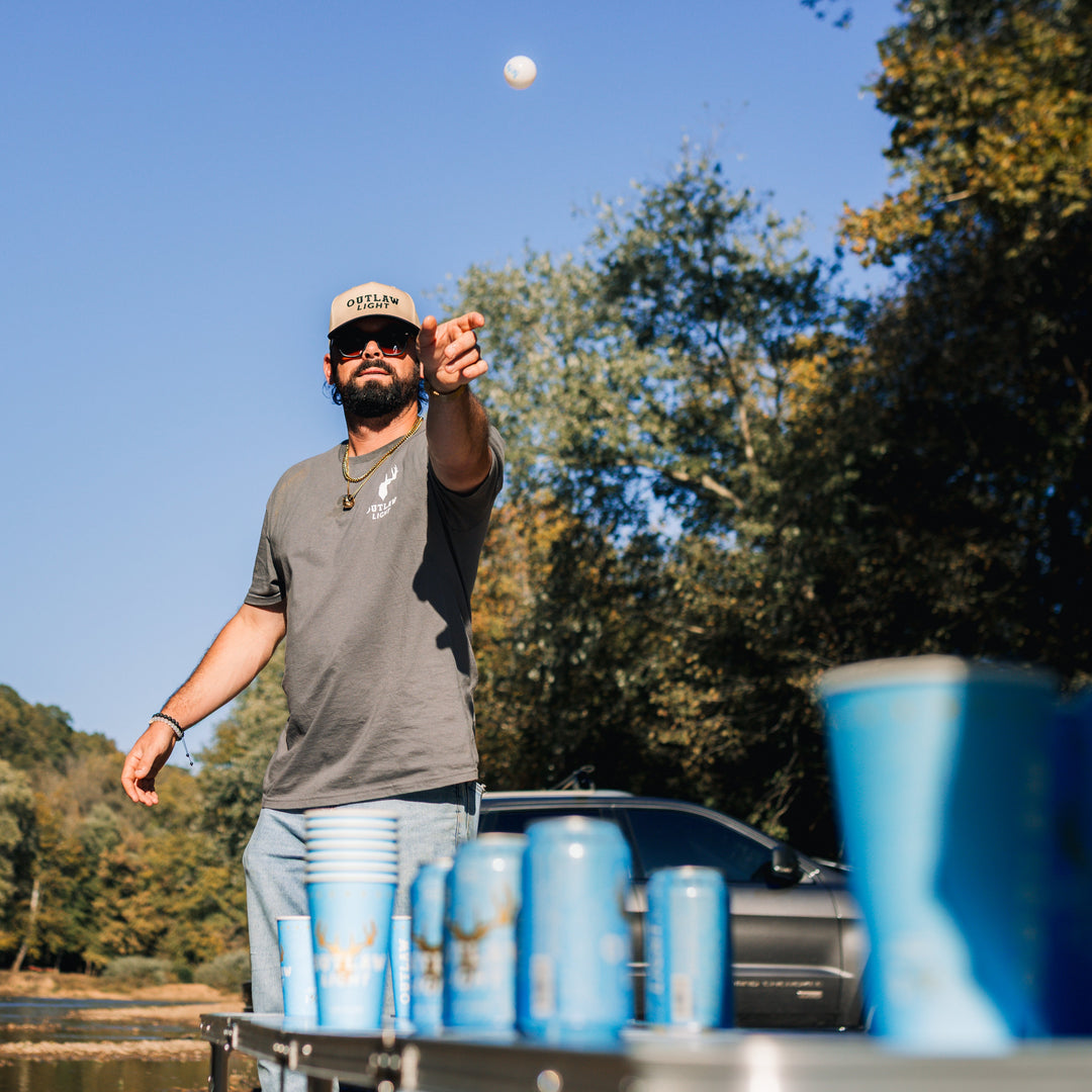 Outlaw Light Beer Pong Table