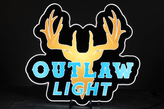 Outlaw Light LED Sign (Distro)