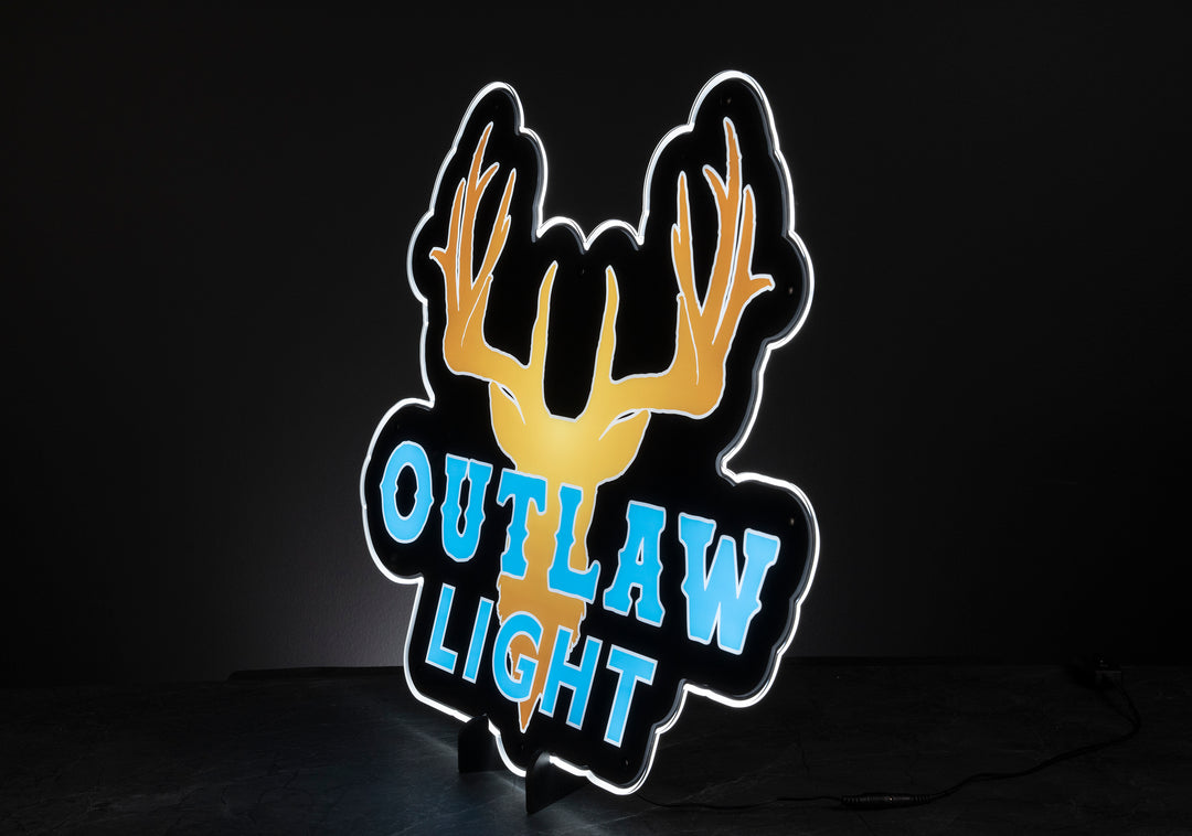Outlaw Light LED Sign (Distro)