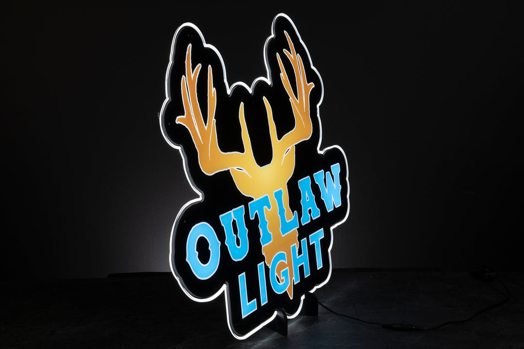Outlaw Light LED Sign (Distro)
