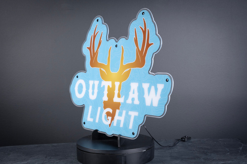 Outlaw Light LED Sign