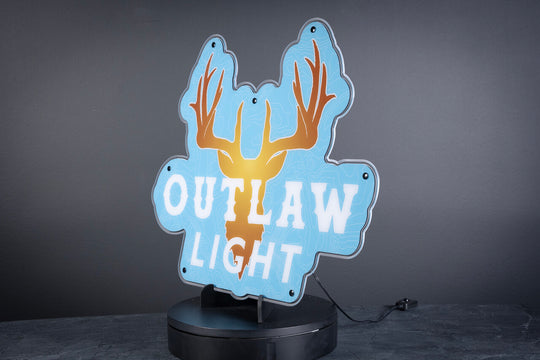 Outlaw Light LED Sign
