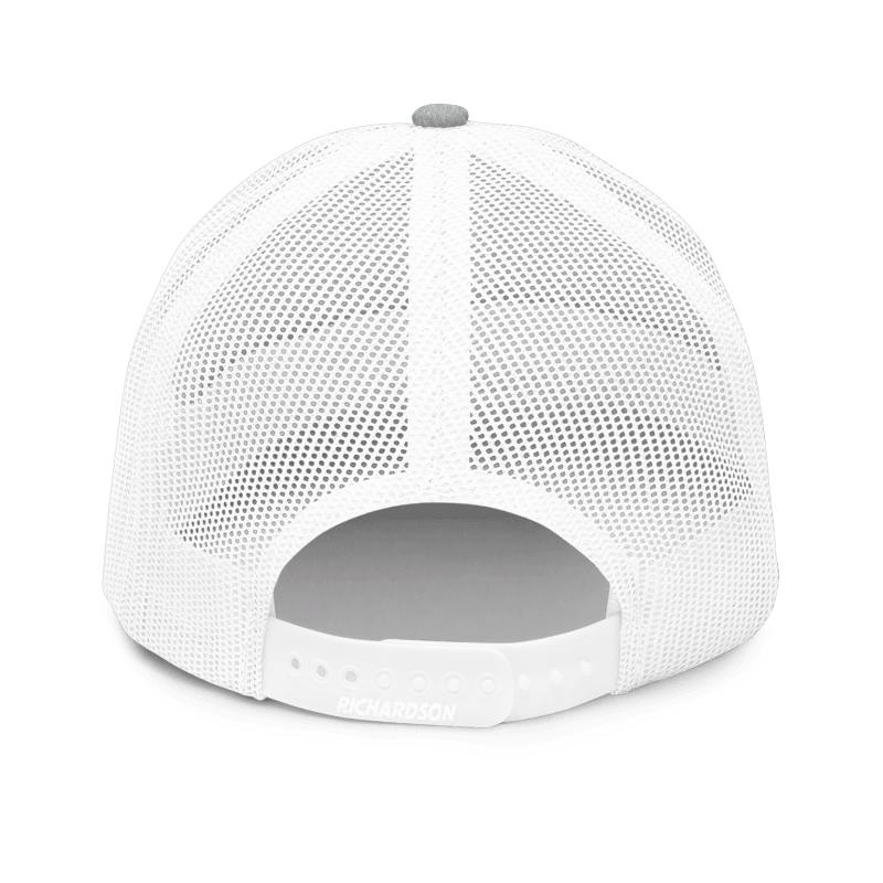 Outlaw Light Trucker Hat Heather Grey/White