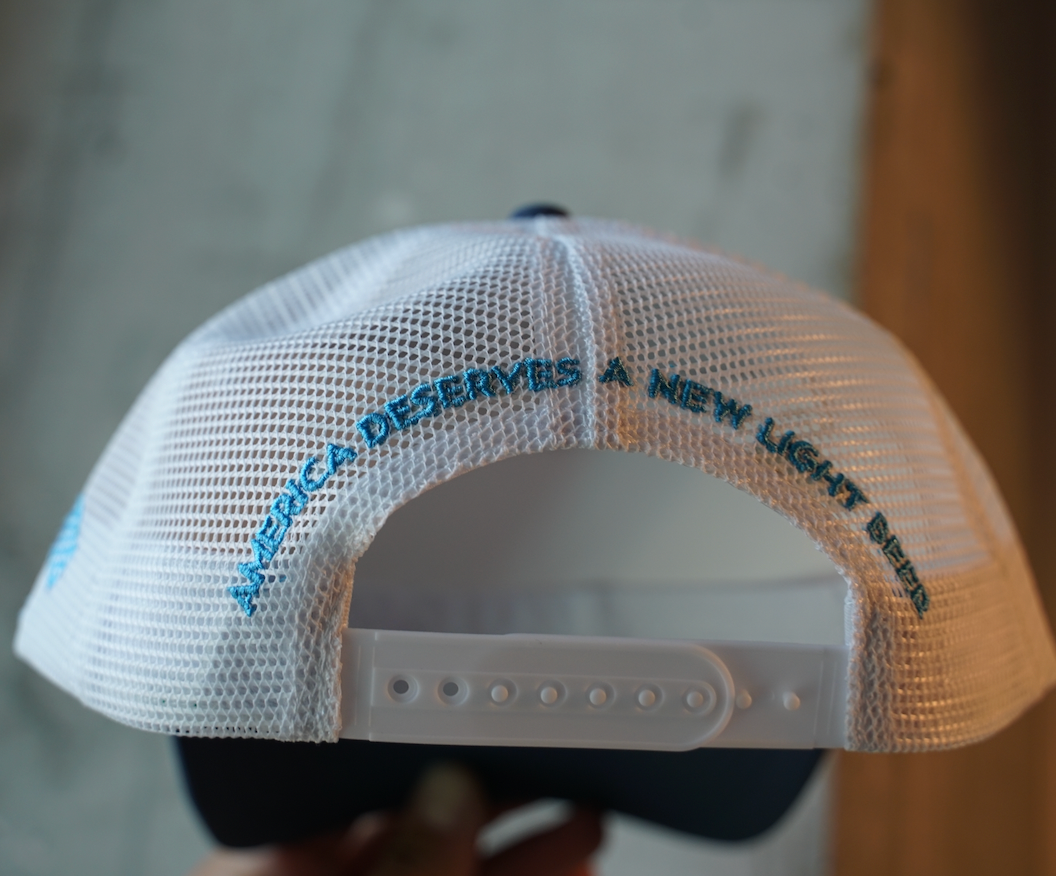 Light Blue Patch Hat